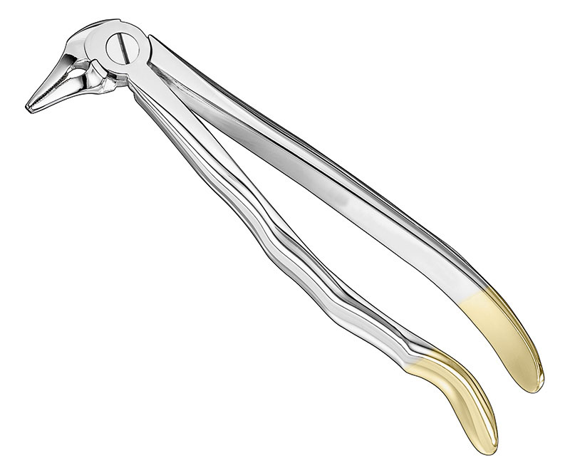 Extracting forceps, anat.