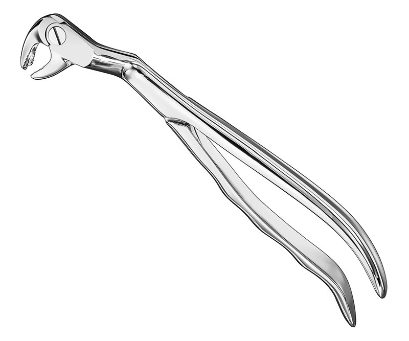 Extracting Forceps Anatomically Shaped Handle Standard