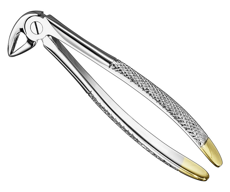 Extracting forceps, engl.