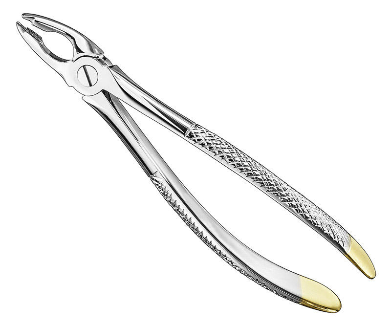 Extracting forceps, engl.
