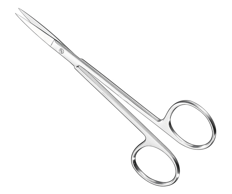 Suture-/gum scissors