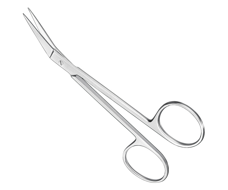 Suture-/gum scissors